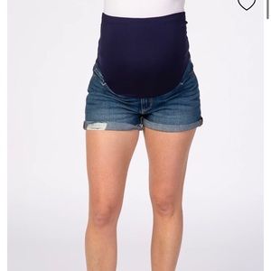 Maternity Jean shorts